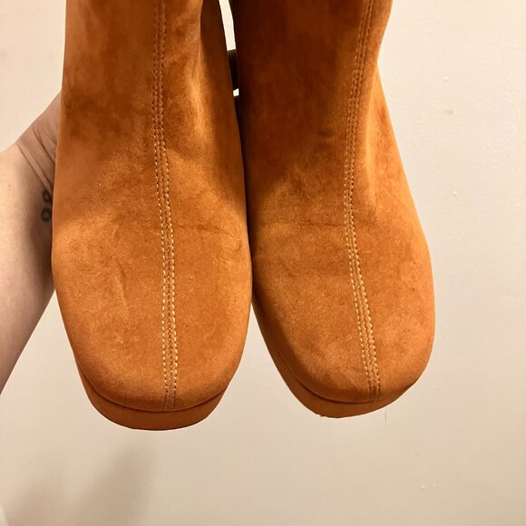 CUTE Jeffrey Campbell *FOSSE* Boots! SIze 9 (best for 8.5) - Picture 3 of 16